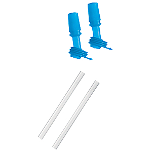CamelBak eddy Kids' Two-Pack Replacement Bite Valve - ICE Blue