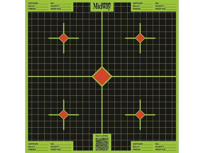 MidwayUSA Load Development Reactive Target 12" 15PK