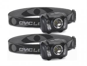 Cyclops 210 Lumen Headlamp 2-Pack Grey