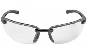 Walkers Game Ear 8261 Premium Anti-Fog Clear Lens Glasses with Microfiber Bag Black