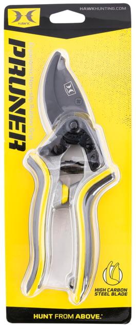 Hawk HWK-PRUNER Hand Pruner Black TiN Finished SK5 High Carbon Steel Aluminum W