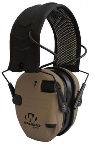 Walker's GWP-XRSEM-BB Razor X-TRM Digital Muff 21 DB Over The Head Polymer Battl