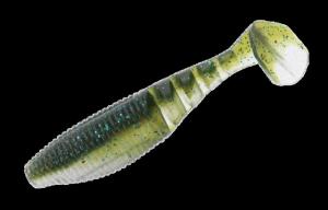 Yamamoto Baits 4in Paddle Tail Zako, 5 Pack, Smallmouth Magic, YAM-134P-05-9004