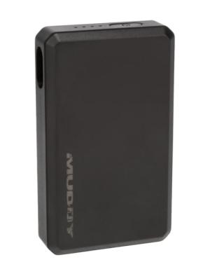 Muddy Nucleus 3.7V Power Bank, Black, 3,500MAH, MUD-HT-BATT-3.7V-2PK