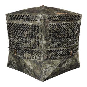 Muddy Carnage Die Cut Ground Blind Veil Canyon Grey GMMUDCRNGVCG