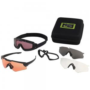 Oakley SI Ballistic M-Frame Alpha Operator Kit - Square Case Array | Rubber | LAPoliceGear.com