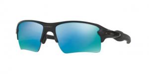 Oakley Flak 2.0 XL Sunglasses 918858-59 - Matte Black Frame, Prizm Deep H2o Polarized Lenses