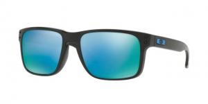 Oakley Holbrook Sunglasses 9102C1-55 - Polished Black Frame, Prizm Deep H2o Polarized Lenses