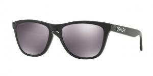 Oakley Frogskins Sunglasses 9013C4-55 - Polished Black Frame, Prizm Black Lenses