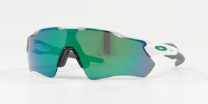 Oakley Radar EV Path Sunglasses 920871-38 - Polished White Frame, Prizm Jade Lenses