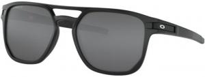 Oakley LATCH BETA OO9436 Sunglasses 943605-54 - Matte Black Frame, Prizm Black Polarized Lenses
