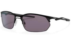OAKLEY Wire Tap 2.0 Sunglasses with Satin Black Frame and Prizm Gray Lenses
