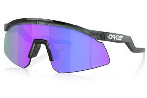 OAKLEY Hydra Sunglasses with Crystal Black Frame and Prizm Violet Lenses