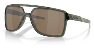 Oakley OO9147 Castel Sunglasses - Men's, Olive Ink Frame, Prizm Tungsten Polarized Lens, 63, OO9147-914704-63