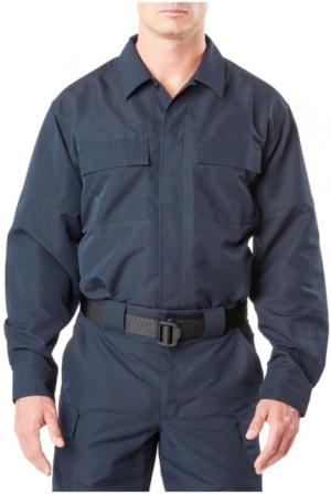5.11 Tactical Fast-tac Tdu Shirt, Dark Navy - 72465-724-XL
