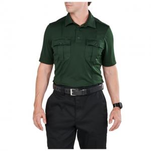 5.11 Tactical Class A Uniform Short Sleeve Polo, Le Green - 41238-860-XL-R