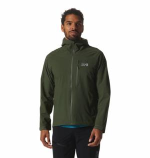 Mountain Hardwear Stretch Ozonic Jacket - Men's, Surplus Green, Large, 1985741347-S-L