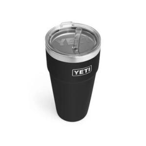 Yeti Rambler Stackable Cup with Straw Lid - Black