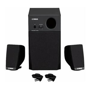 Yamaha GNSMS01 3-Piece Speaker System for Genos in Black