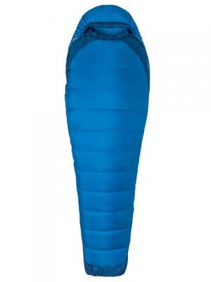 Marmot Trestles Elite Eco 20 X Wide Sleeping Bag, Estate Blue/Classic Blue, Long 6ft6in/Left Zip, 36310-3569-LZ