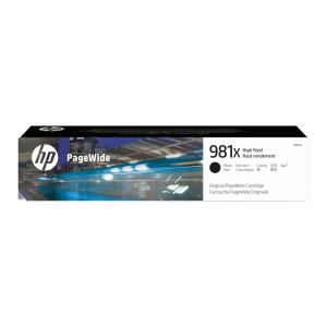 HP 981X Original High Yield and Cost-Effective Page Wide Black Ink Cartridge (11000 Pages)