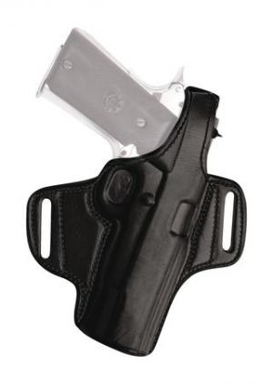Tagua Gunleather Thumb Break Leather Belt Holster For Glock 26/27/33 Right Hand Black