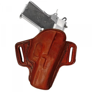 OPEN TOP BELT HLSTR BRN RH S&W N FRAME 4"