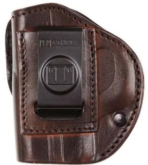 Texas 1836 Victory - 4 In 1 Holster, Left Hand, Most .380 Small Frame Pistols 2.75in, Smith & Wesson M&P Bodyguard 380, Brown, TX-IPH4-723