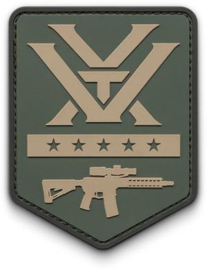 Vortex Badge Patch, Grey, 120-49-GRY