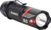 Bamff 8.0 Tactical Flashlight, 18650 Li-ion Battery, Usb Recharging Kit, Aaa Cartridge, 800 Lumens