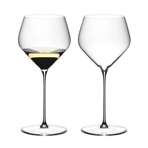 Riedel Veloce Chardonnay Glasses (Set of 2) in Clear