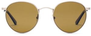 OTIS Flint Sunglasses, Brushed Gold/Brown Polar, 51-21-140, 134-2002P