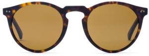 OTIS Omar X Sunglasses, Matte Dark Tort/Brown Polar, 52-23-140, 135-2001P
