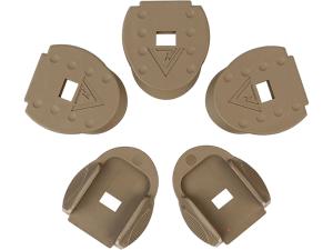 Vickers Tactical Magazine Floor Plates Sig P320 9mm Luger, 40 S&W, 357 Sig Polymer Package of 5 - 558833