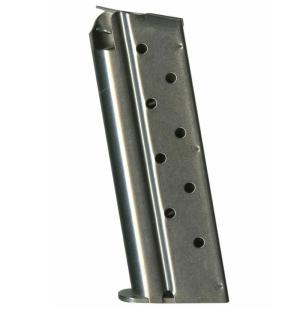 Colt Magazine 1911 Government, Commander 9mm Luger 9-Round Stainless Steel - 122851