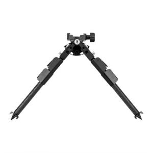 Mdt Sporting Goods Inc 106345BLK CKYE-POD Double Pull Bipod Black Aluminum