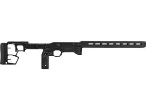 Mdt Sporting Goods Inc 116079BLK ACC Premier Gen2 Chassis Cerakote Black Aluminum Fits Ruger American Rimfire 34.40” OAL