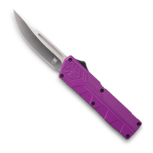 Cobratec Lightweight OTF Drop Point 3.25" Blade Purple