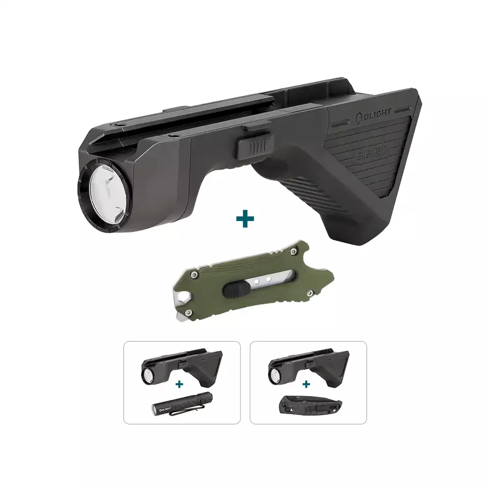 Sigurd Angled Grip Light Gunmetal Gray Bundle (various combinations) from $70.99 (Free S/H over $49)