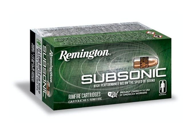 remington 22 subsonic velocity