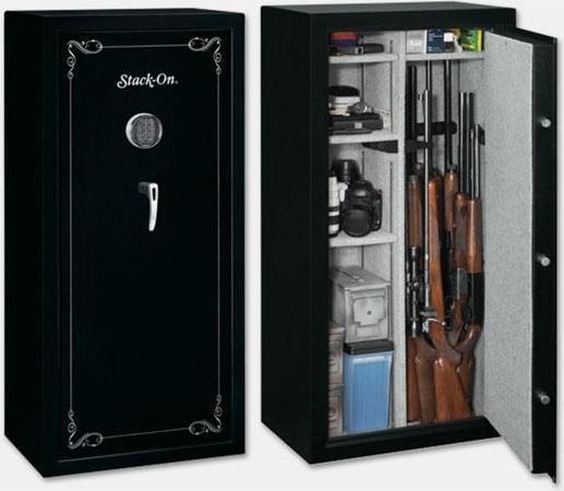 Stack On 22 Gun Security Safe With Electronic Lock Ss 22 Mb E