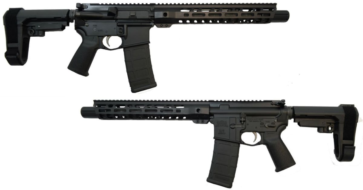 PSA 10.5" Carbine-Length 5.56 NATO 1/7 Phosphate 12" M-Lok MOE EPT SBA3 Pistol - $719.99 + Free Shipping