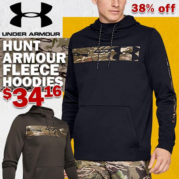 Under Armour Armour Fleece Hoodies - $9.99 (Free S/H over $25)