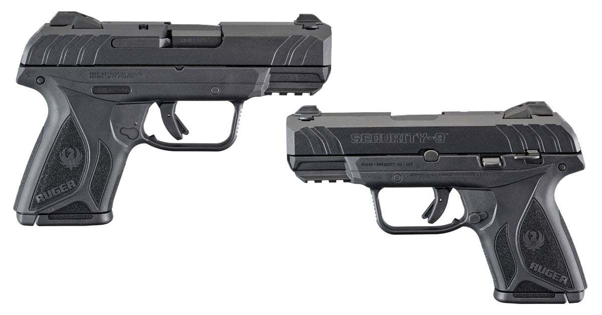 Ruger Security 9 9mm 342 Pistol Black 3818 34999 Gundeals 1799
