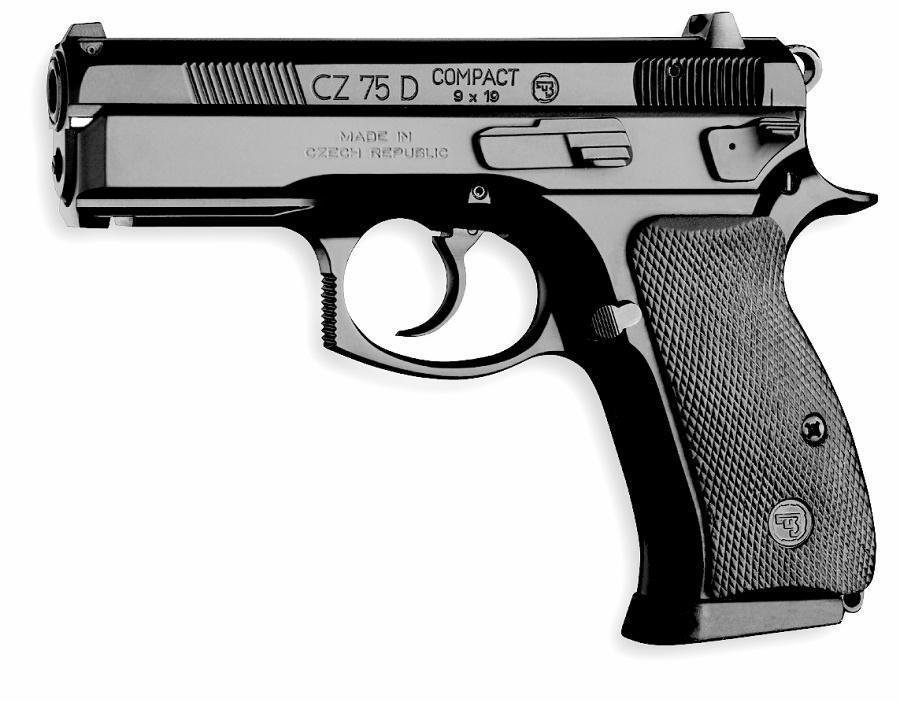 Cz 75 D Compact 9mm 3 9 14 Rd 3 Dot Luminescent Sights Black 532 99 Free S H On Firearms Gun Deals