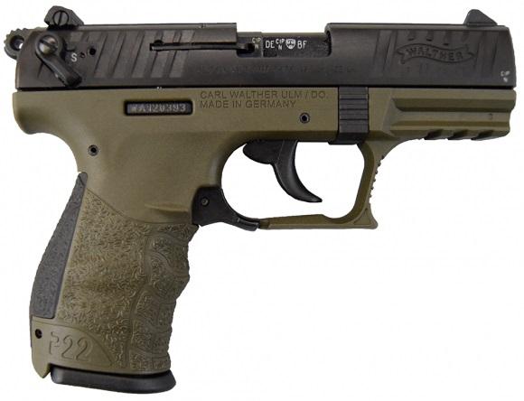 Walther P22 Pistol .22 LR 3.42