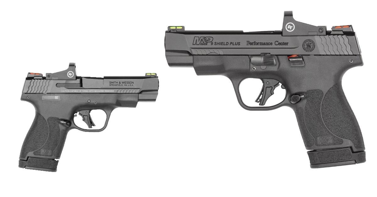 Smith & Wesson M&P 9 Shield plus 9mm W/Red Dot NTS 4" - $744.99 after code "15off150" 