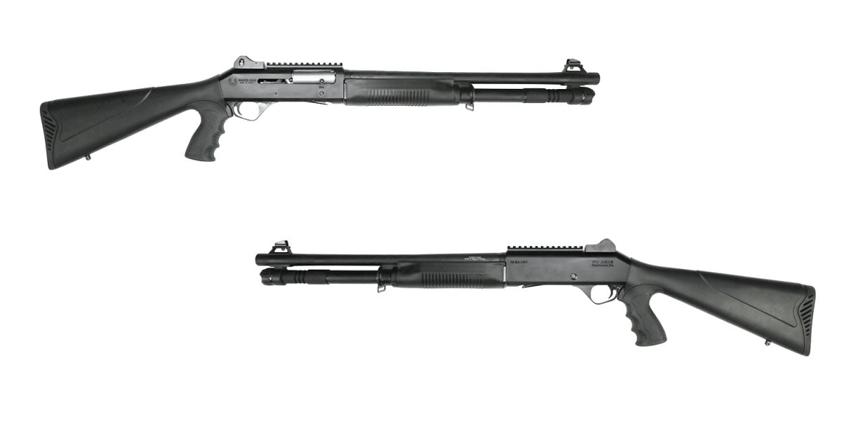 Panzer Arms M4 Tactical Semi Automatic Shotgun 18 5 Barrel 12ga 3 5rd Piston Driven Black 549 99 Gun Deals