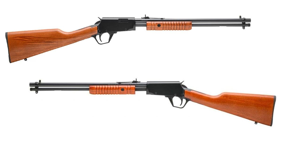 Rossi Gallery .22lr 15rd 18" Pump Action Rifle, Hardwood - RP22181WD - $249.99